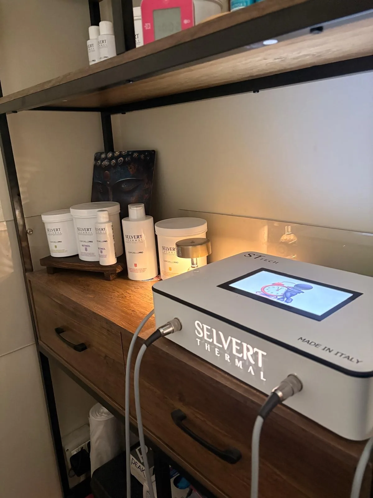 Tecnologia e prodotti utilizzati nella cabina viso